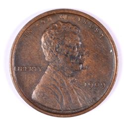 1909-S VDB LINCOLN CENT XF/AU THE KEY!