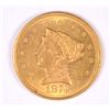 Image 1 : 1874 $2.50 GOLD LIBERTY MS-62 CLEANED