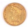 Image 1 : 1857-C $5.00 GOLD LIBERTY AU