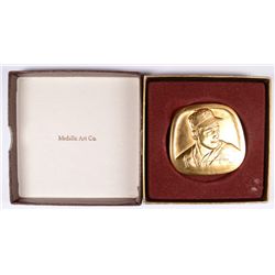 10k HANK GREENBERG MEDAL, 57.8 dwt., JEWISH-AMERICAN HALL OF FAME