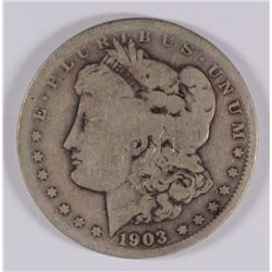 1903-S MORGAN DOLLAR AG