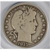 Image 2 : 1915 BARBER HALF DOLLAR PCGS VG/ FINE 10