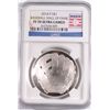 Image 1 : 2014 BASEBALL HALL OF FAME SILVER DOLLAR, NGC PROOF-70 ULTRA CAMEO  WOW!!