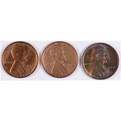 LINCOLNS: 1921 MS63 RB, 1921-S XF-AU, 1922-D XF