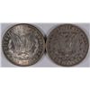 Image 2 : MORGAN DOLLARS - 1897 MS61 & 1897-O XF