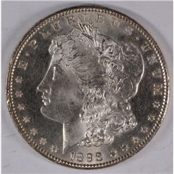 1898 MORGAN DOLLAR MS64 PL NICE, MINOR RIM NICKS