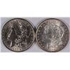 Image 1 : MORGAN DOLLARS - 1900 MS63 & 1900-O MS62