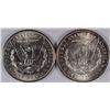 Image 2 : MORGAN DOLLARS - 1900 MS63 & 1900-O MS62