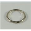 Image 3 : 14k WHITE GOLD WEDDING BAND VINTAGE SET LADIES SIZE 7, MANS SIZE 12