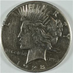 1928 PEACE DOLLAR VF