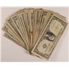 Image 1 : ( 100 ) $1.00 U.S.SILVER CERTIFICATES,  LOW GRADE