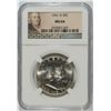 Image 1 : 1961-D FRANKLIN HALF DOLLAR, NGC MS-64