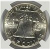Image 3 : 1961-D FRANKLIN HALF DOLLAR, NGC MS-64