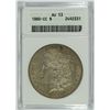 Image 1 : 1880-CC MORGAN DOLLAR ANACS AU-53