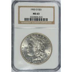 1903-O MORGAN DOLLAR NGC MS-63