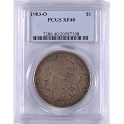 1903-O MORGAN DOLLAR PCGS XF-40