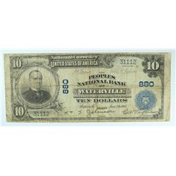 1902 $10 NATIONAL WATERVILLE, ME #880