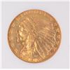 Image 2 : 1912 $2.50 INDIAN GOLD, NGC MS-63  SCARCE