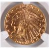 Image 2 : 1909-D $5.00 INDIAN GOLD NGC MS-64+