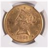 Image 2 : 1893-S $10 GOLD LIBERTY NGC MS-61