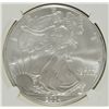 Image 2 : 2004 AMERICAN SILVER EAGLE, NGC MS-69