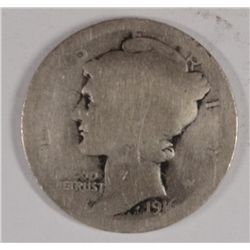 1916-D MERCURY DIME G