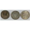 Image 2 : 3 CIRCULATED MORGAN DOLLARS 1892-O, 1891-O, 1921