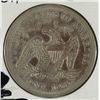 Image 2 : 1871 SEATED LIBERTY DOLLAR VF OBVERSE DAMAGE