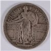 Image 1 : 1917 TYPE 1 STANDING LIBERTY QUARTER, VF