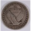 Image 2 : 1917 TYPE 1 STANDING LIBERTY QUARTER, VF