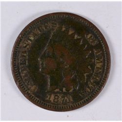 1871 INDIAN HEAD CENT, VG / F DARK