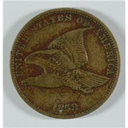 1858 FLYING EAGLE CENT VF