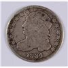 Image 1 : 1834 BUST DIME VG