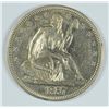 Image 1 : 1857 SEATED HALF DOLLAR MS-62