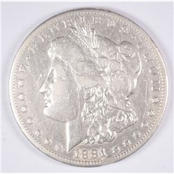 1881-CC MORGAN DOLLAR FINE