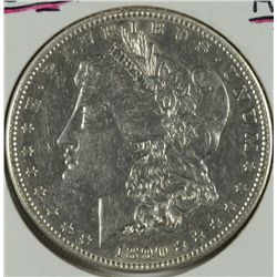 1890-CC MORGAN DOLLAR AU