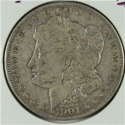 1901-S MORGAN DOLLAR XF