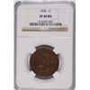 Image 1 : 1838 LARGE CENT NGC XF-40 BN