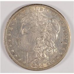 1900-S MORGAN DOLLAR AU