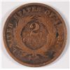 Image 2 : 1872 TWO CENT PIECE, VG  DARK   KEY DATE!