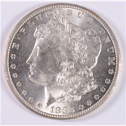 1883-CC MORGAN SILVER DOLLAR, MS-64  BLAST WHITE!