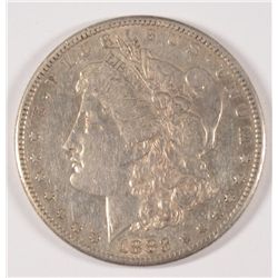 1883-S MORGAN SILVER DOLLAR, XF/AU