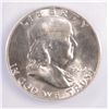 Image 2 : 1962-D FRANKLIN HALF DOLLAR, ANACS MS-64  NICE WHITE COIN