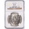 Image 1 : 1923-D PEACE DOLLAR NGC MS-60