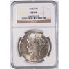 Image 1 : 1928 PEACE DOLLAR NGC AU-58