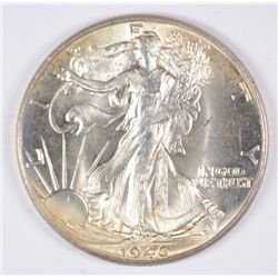 1946 WALKING LIBERTY HALF DOLLAR CH BU