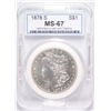 Image 1 : 1878-S MORGAN DOLLAR CSI MS-67