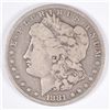 Image 1 : 1881-CC MORGAN DOLLAR G/VG