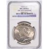 Image 1 : 1924-S PEACE DOLLAR NGC UNC DETAILS