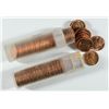 Image 1 : LOT OF ( 2 ) ORIGINAL GEM BU ROLLS OF 1953 LINCOLN CENTS